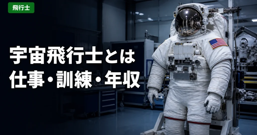 宇宙飛行士になるには？仕事内容と選抜試験・訓練、年収までの道のり