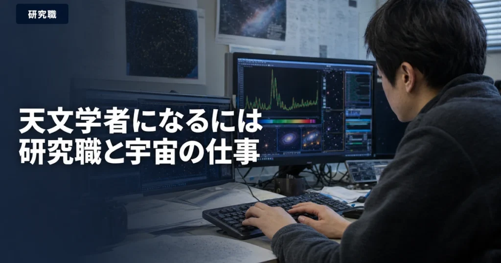 天文学者になるには大学院が起点！研究以外で宇宙に関わる道も解説