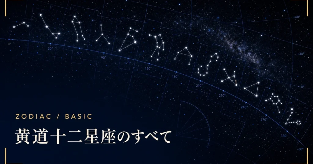 黄道十二星座とは？誕生日の星座と、太陽が実際にいる星座がずれていく理由
