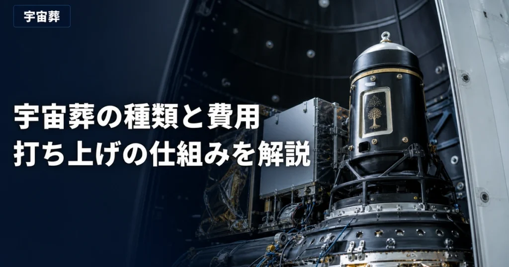 宇宙葬とは遺灰を宇宙へ送る葬送！種類と費用、申し込みの流れを解説