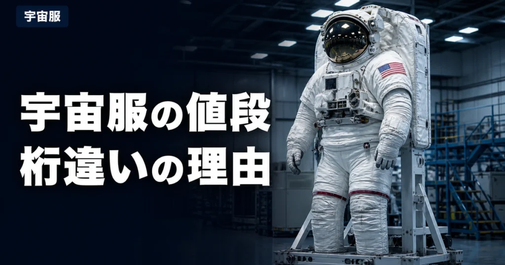 宇宙服の値段はいくら？公表されている金額と、価格が桁違いになる理由