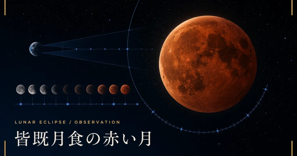 2026年の皆既月食は終了！次に日本で見られるのは2029年元日