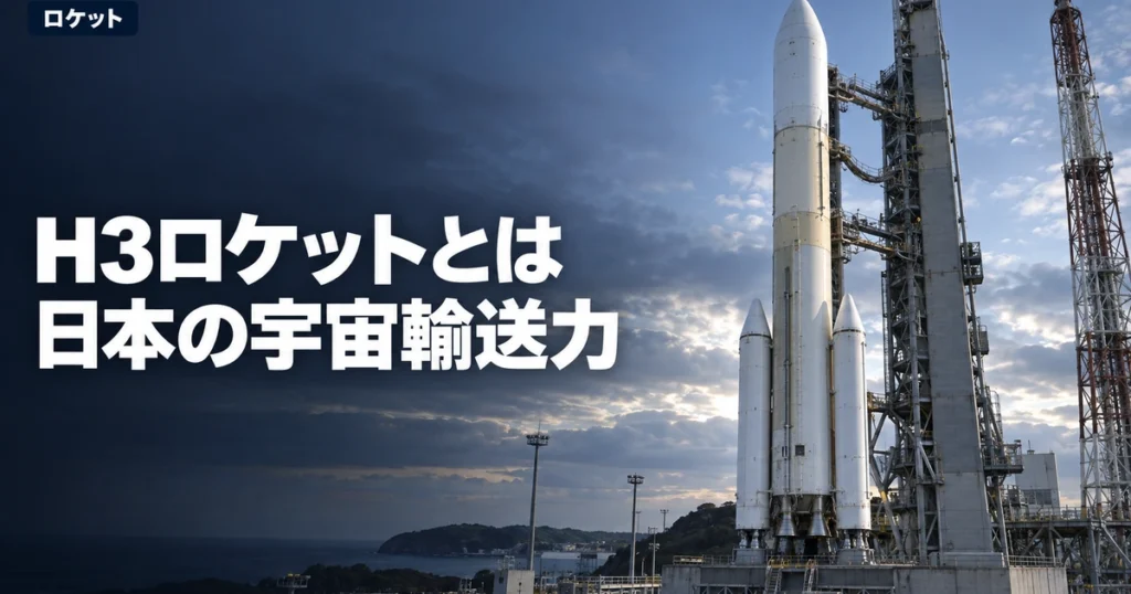 H3ロケットとは？機体の仕組みと打ち上げ実績から見る日本の宇宙輸送