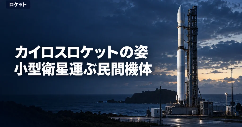 カイロスロケットとは？スペースワンの小型ロケットと打ち上げの歩み