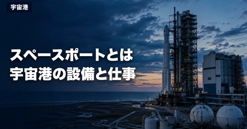 スペースポートとは？日本で進む宇宙港整備とそこで生まれる仕事