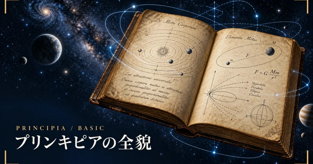 プリンキピアとは？ニュートンが天と地をひとつの法則で結んだ一冊