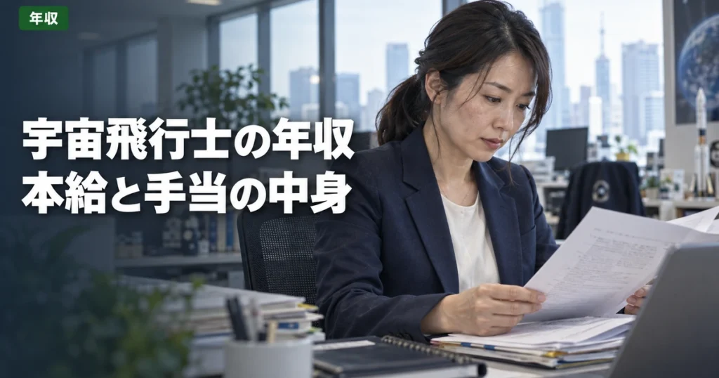 宇宙飛行士の年収は？JAXAとNASAが公表する本給と手当の中身