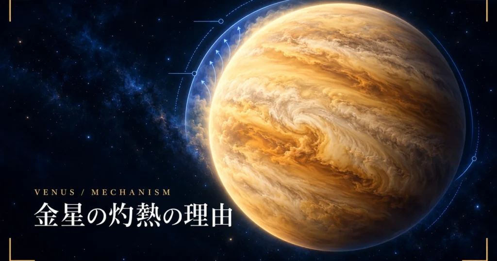 金星はなぜ467℃もの灼熱なのか？地球の双子と呼ばれる星の素顔